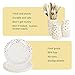 White & Gold Party Supplies Set-192 PCS Disposable Dinnerware Set With 9
