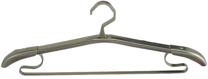 Aluminum Extra-Wide Shoulder Suit/Coat Hangers, Retro Finish, 5-Pack