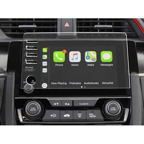 Verre trempé pour GPS Honda Civic 2019-2020 anti-rayures avec 4 trous de précision