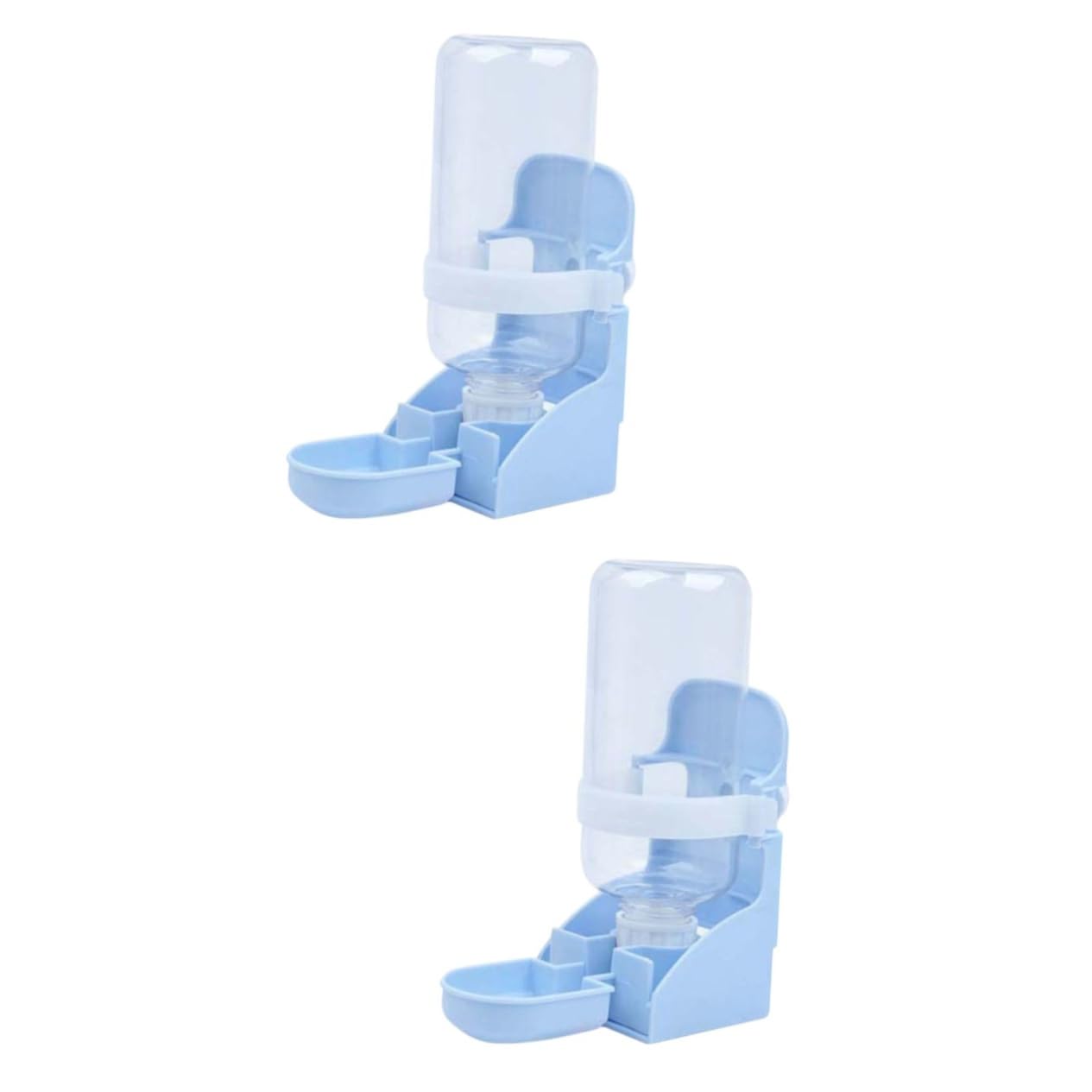 Beavorty 2 Hasen Wasserflasche Aufrollen Hamster Wasserflasche Aufhängen Hamster Trinkbrunnen Trinkflasche Haustier Haustier Futterspender