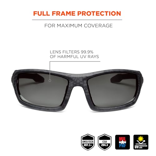 Image of Ergodyne Skullerz ODIN Safety Glasses Sunglasses, Impact Resistant Z87.1+