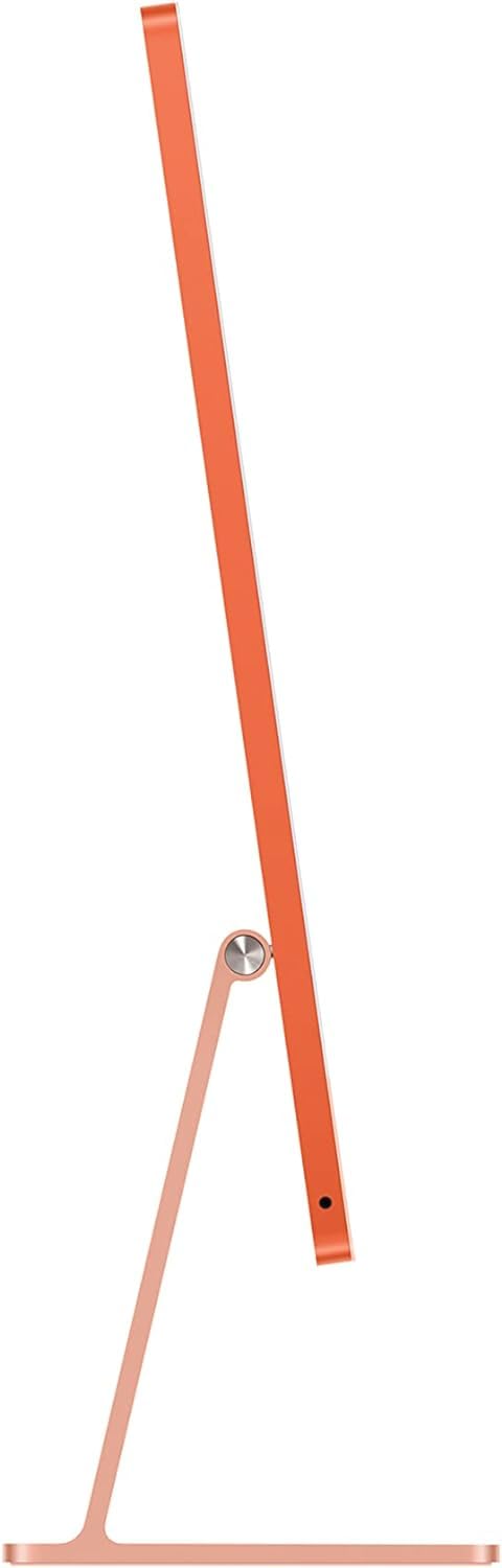 2021 Apple iMac avec Apple M1 Chip avec 8-core CPU (24-pouces, 256GB SSD Stockage) (AZERTY France) Orange (Reconditionné)