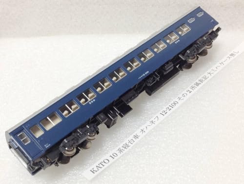 KATO 10系寝台車 オハネフ12-2100 その2 青色 所属表記 大ミハ ケース無しKATO 10系寝台車 オハネフ12-2100 その2 青色 所属表記 大ミハ ケース無しのサムネイル