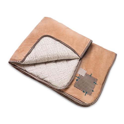 Coperta invernale ragazzo marrone