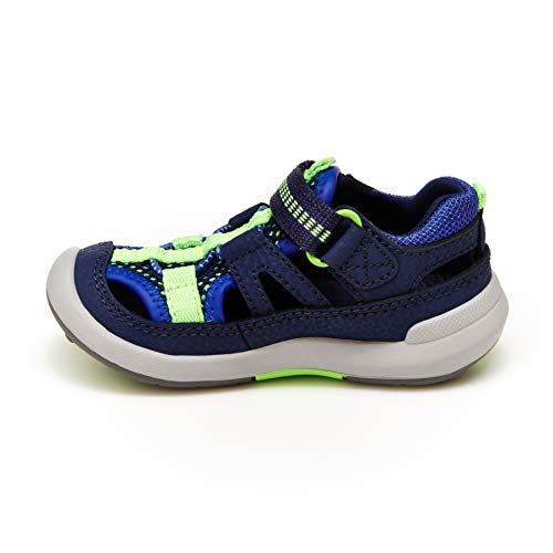 Stride Rite Boy's Srt Wade Sandal, Navy, 8 Toddler #TOP3