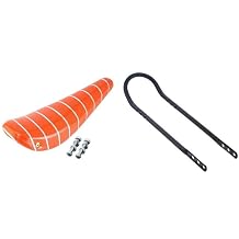 for 16" LOWIRDER Banana SEAT W/SISSYBAR for 16" Bike Black/Silver
