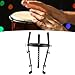 Drum Stand Iron Height Adjustable Anti Slip Conga Drum Stand Holder for Performance Practices Black