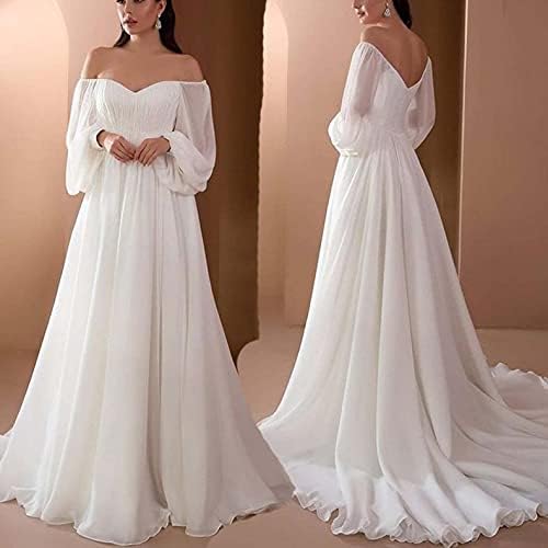 Lantern Sleeve Flowy Dress 