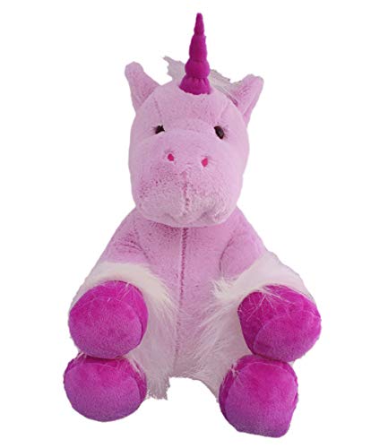 Teddy Mountain NY Purple Unicorn Heartbeat Voice Recorder 16 sec. Recordable Stuffed (8" Recordable)