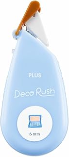 プラス デコレーションテープ デコラッシュ レギュラー 幅6mm×長さ4m パソコン DC-060-11