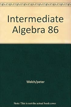 Hardcover Intermediate Algebra Book