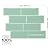 SMART TILES Peel and Stick Stickers for Tiles - 5 Sheets 11.56'' x 8.38'' - 3D Tile Adhesive Films, Self-Adhesive Removable and Adhesive Back Wall Tiles for Kitchen, Bathroom, Wall Decoration