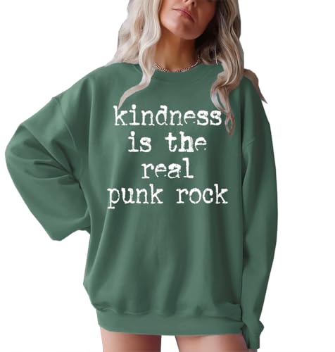 Kindness Is The Real Punk Rock Sweatshirt3