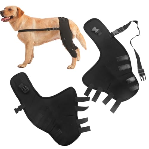 Manguito para recuperación de perros – Manguito para pierna 'animal doméstico – Soporte para la cadera del perro, soporte para la articulación 'cadera, soporte para la pierna trasera, previene los