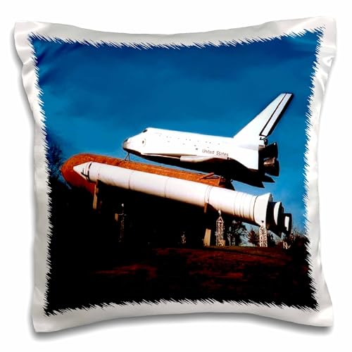 3dRose Space Shuttle (pc-553-1) Pillow Case, White