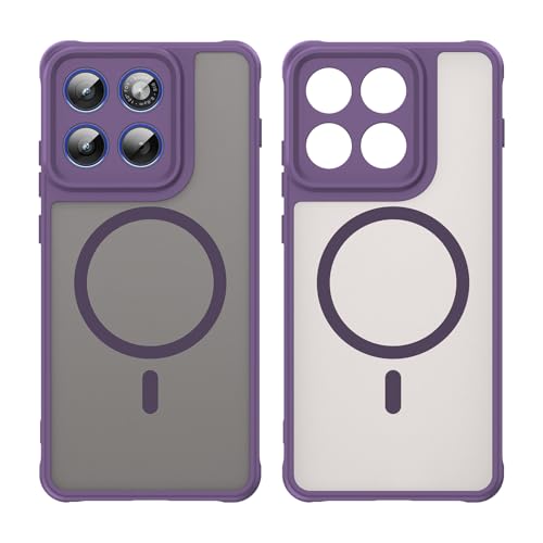 Image of Compatible with Motorola Moto X70 Air Case Cover,Compatible with MagSafe,Anti-Fall,Compatible with Motorola Edge 70 5G XT2601-2 XT2603-2 Cell Protective Phone Case Purple
