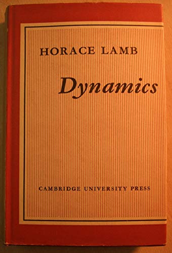 DYNAMICS by HORACE LAMB B00LMM2MTM Book Cover
