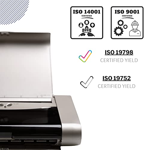 Gp Toner Cartucce Per Hp 302 Xl Officejet 3634 3830 3831 3832 3833 3834 3835 4650 Nero - 9