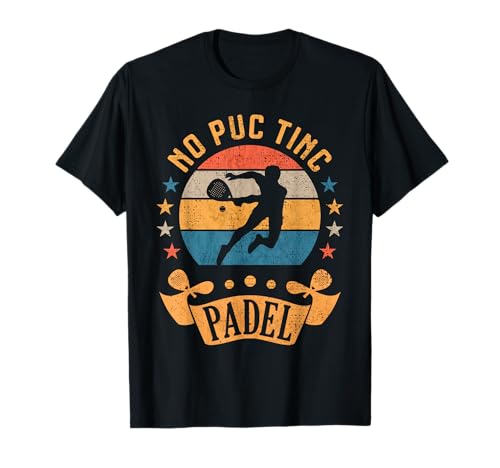 No Puc Tinc Pádel Padelista Deportistas Pádel Tennis Camiseta Unisex Niños Black Small