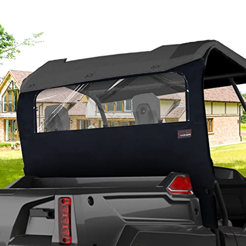 StarknightMT Pioneer 700 Soft Rear Window, Back Dust Panel with Z...