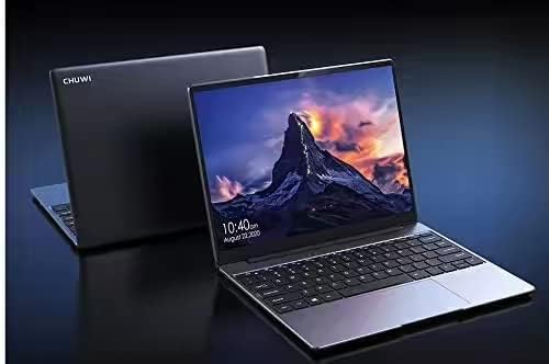GemiBook Laptop Computer portatile Ultrabook 13 pollici Win 10 Intel Celeron J4125 fino a 2,5 GHz 8GB RAM 256 GB SSD 2 K IPS, Type-C 2.4 G/5 G WiFi 38 Wh(Tastiera retroilluminata)