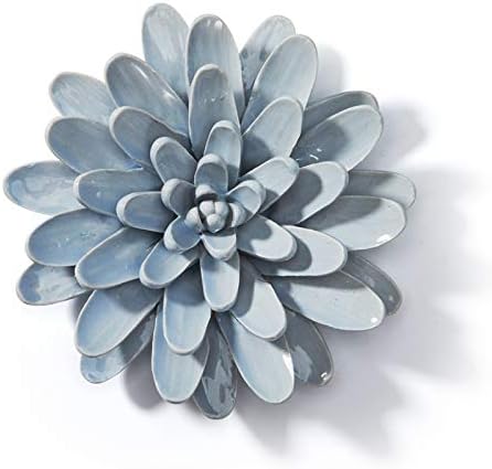 SEINHIJO Ceramic Wall Flower 3D Wall Arts Decor Sculpture Modern Home Gifts 17cm
