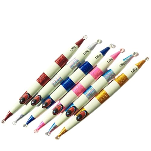 SIzlaho ���^���W�O100g/120g/150g/200g/300g/400���A�[�Z�b�g �V���L���O �t�B�b�V���O���A�[ �n�[�h���A�[ �C�� �D�� �ދ� 6�Z�b�g (�V���o�[,120g) [���s�A���i]