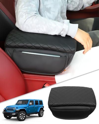 for 2024 2025 Jeep Wrangler JL 2018-2023 Center Console Cover for...