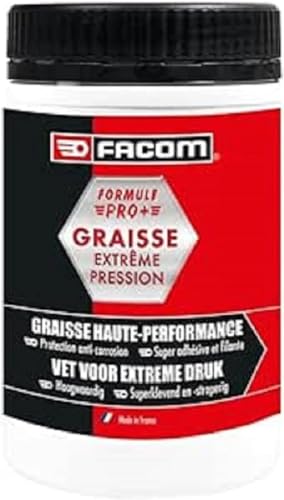 Facom Graisse Industrielle Extreme Pression, Calcium, Pro+ 900g Rouge