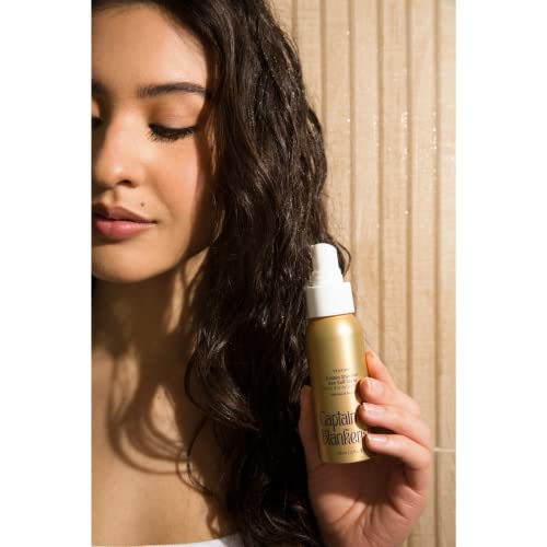 Captain Blankenship Texture Sea Salt Golden Shimmer Hair Spray, Texturizing And Volumizing Spray For Beachy Waves, Vegan, 2 Oz #TOP1