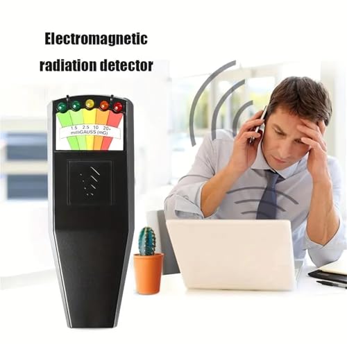Medidor digital EMF con 5 LEDs para detección de campo magnético miniatura 5