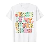Jesus Is My Superhero Christian Religious T-Shirt