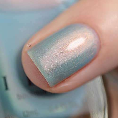 Image of ILNP Valentina - Milky Teal Sheer Shimmer Nail Polish