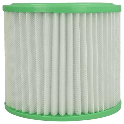 Vhbw 3X Filtro A Pieghe Piatte Compatibile Con Parkside Pas 500 C2, Pas 500 A1, Pas 500 C1, Pas 500 B1 Aspirapolvere - Bianco/Verde, Lavabile - 2