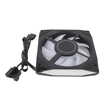 PC Case Fan, Reverse Blade CPU Fan for Compensation : Amazon.co.uk ...