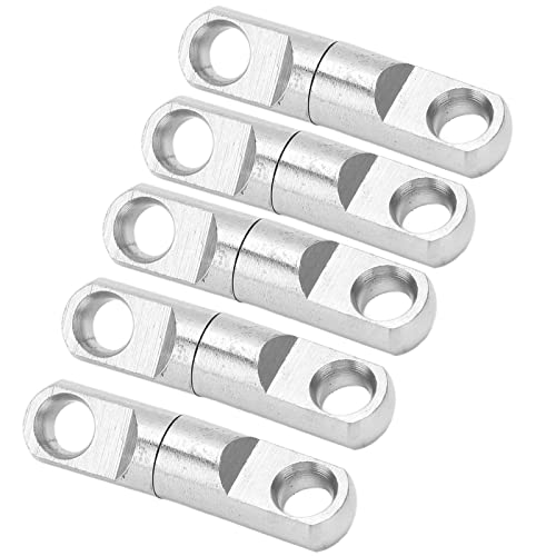 Crochet d'émerillons de pêche, émerillon à roulement rotatif de type colonne, rotation à 360 ° polie, force de traction de 85 kg à 220 kg pour la pêche en mer(5#)