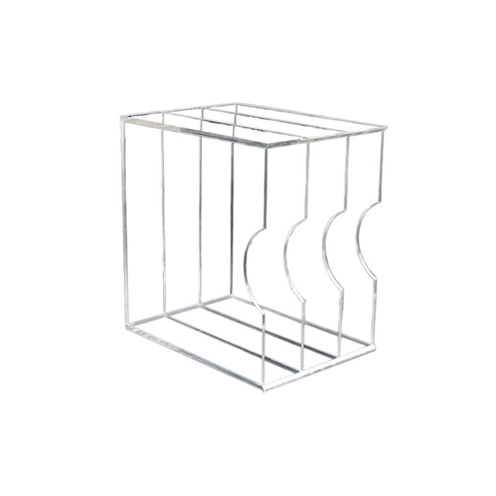CHENGAIJIAN Cd Rack Three-tiered Acrylic Vinyl Record Display Box Shelf Album Books Storage Rack