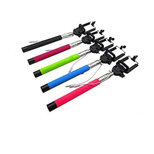 P M H1 PC Selfie Stick for Mobile Phone (Random Color)