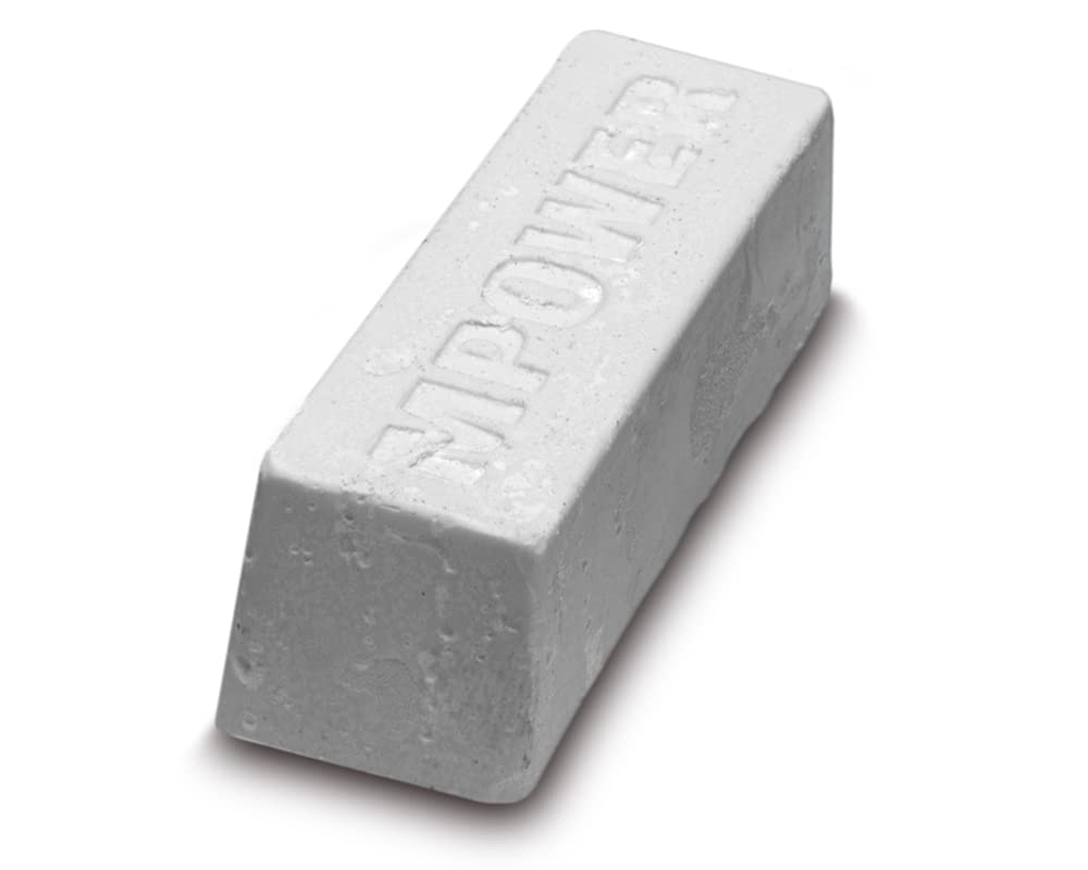 MPOWER Strop Polishing, Sharpening & Cutting Compound, 2.1 Oz Bar. All Purpose White - Fine Finishing Wax