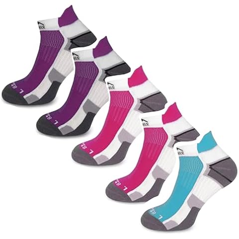More Mile Miami Running Socks 5 Pack Cover