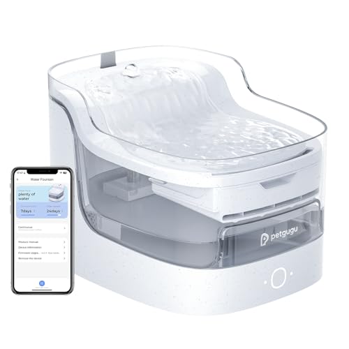 Cat Water Fountain with 8-Layer Filter - Ultra-Quiet WiFi