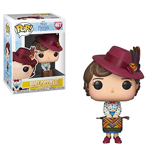 Funko Mary Poppins - Pop Mary with BAB, Multicolor, Talla Única