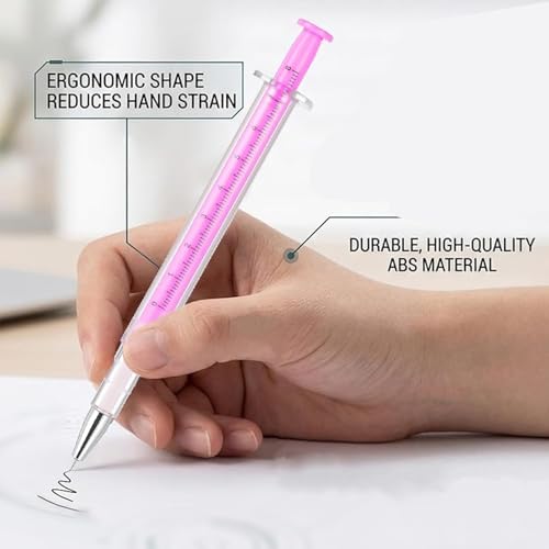 Stylo gel seringue rétractable et amusant pour une écriture fluide au quotidien - 3