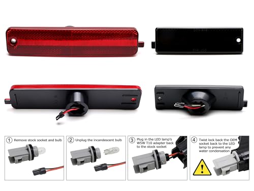 Lámparas LED lateral completas para Pontiac Firebird 1998-2002 miniatura 2