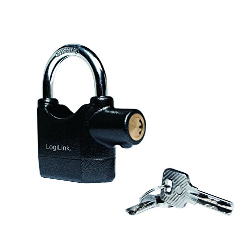 Preisvergleich Produktbild LogiLink SC0213 Stop Sicherheits-Vorhängeschloss mit Alarmfunktion (100db)