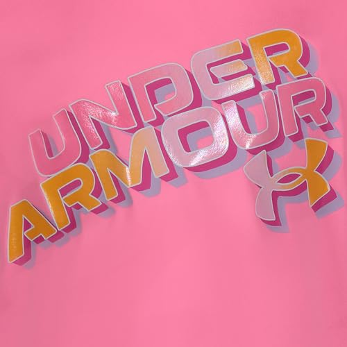 Image of Under Armour Girls Girls Short Sleeve Shirt, Crewneck, Lightweight and Breathable Athletic-t-Shirts
