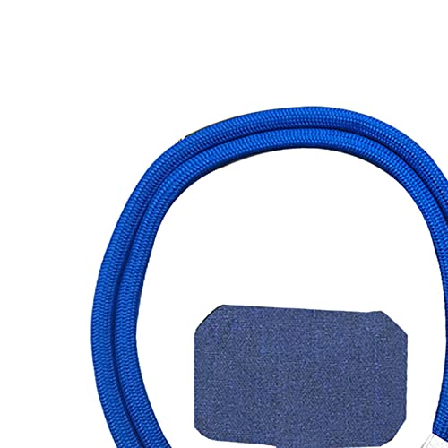 NC Corda ajustável para smartphone Correia de pescoço para celular Corda de mão - Azul