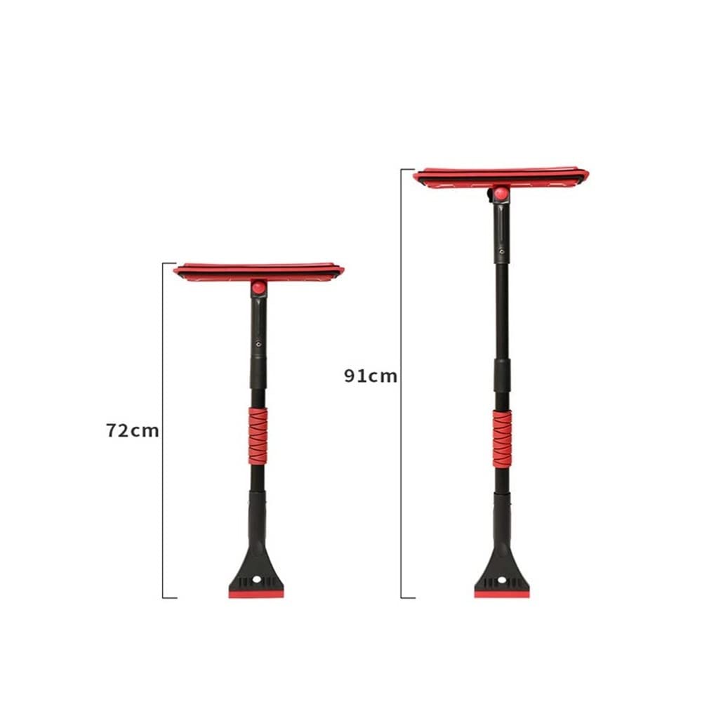 Rascador de hielo para coche Para Palas Quitanieves Automotrices, Parabrisas Desmontable, Limpieza De Escarcha, Esquís, Deshielo, Cepillos Retráctiles Para Nieve Rascadores de hielo para coche(B)