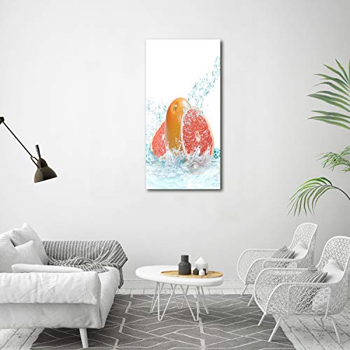 Tableau en Plexiglas Citronné pour Cuisine Moderne - Déco Murale Verre Acrylique Tulup 60x120 - 4