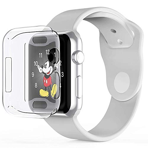 Babacom Beschermhoes voor iWatch Series 4 (40 mm), voor iWatch 4 beschermfolie [3D Touch] [rondom beschermhoes] [Ultra Clear] zachte TPU cover bumper voor 2018 nieuwe iWatch Series 4